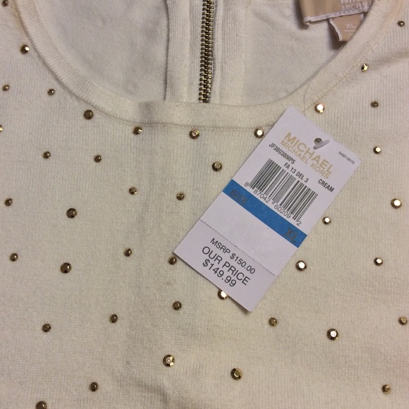 NWT-Michael Kors Sweater Dress - Picture 6 of 7